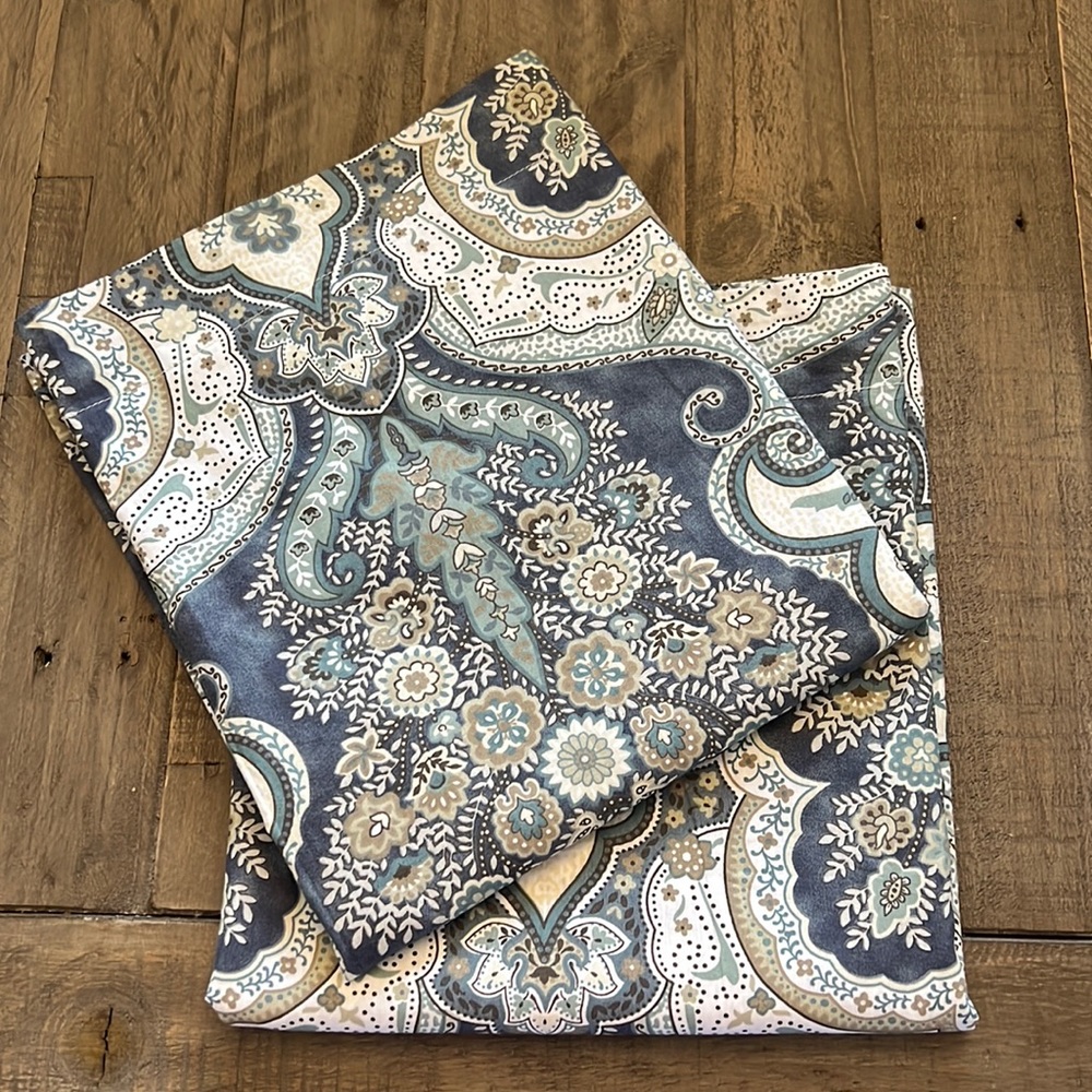 Jordana Paisley Percale King Pillow Shams (Set of Two)